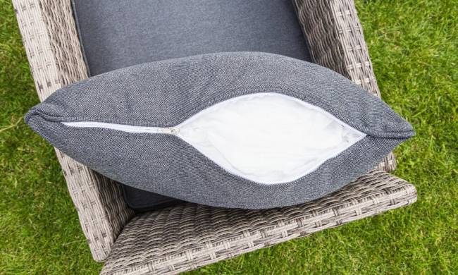 Комплект мебели ZOYA из искусственного ротанга (серый)