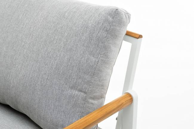 Лаунж зона из алюминия MAYA L белая  Joygarden