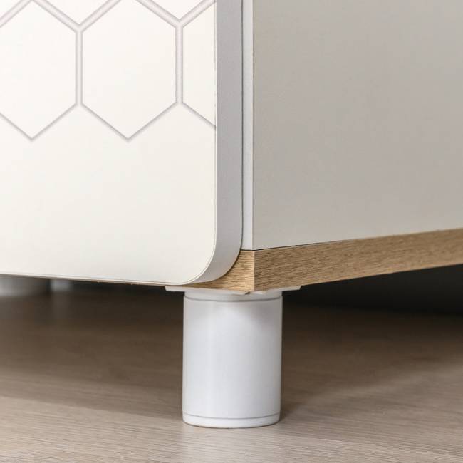 Шкаф для одежды Эйп 13.334 цвет белый/дуб белый