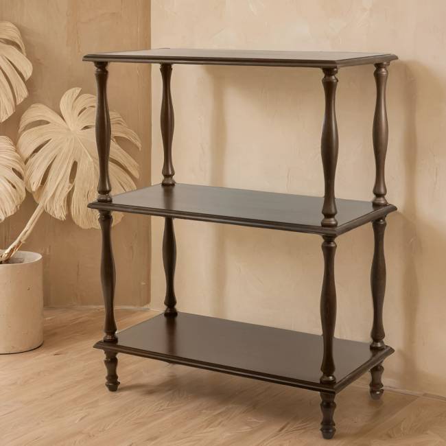 Этажерка П 9 средне-коричневый Этажерка П 9 средне-коричневый