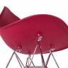 Стул Eames винный, опора металл Стул Eames винный, опора металл