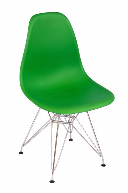 Стул Eames зеленый, опора металл Стул Eames зеленый, опора металл