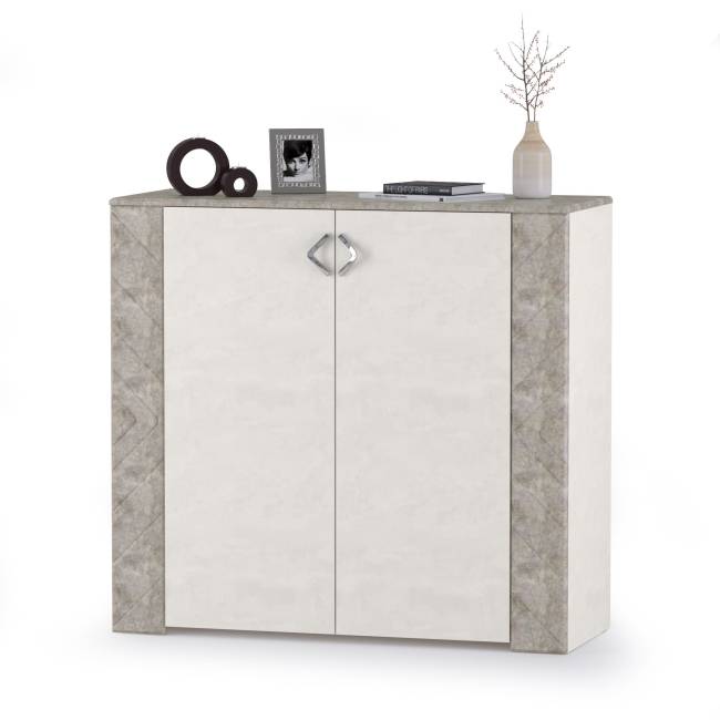 Спальня Амели № 10 цвет шёлковый камень/бетон чикаго беж