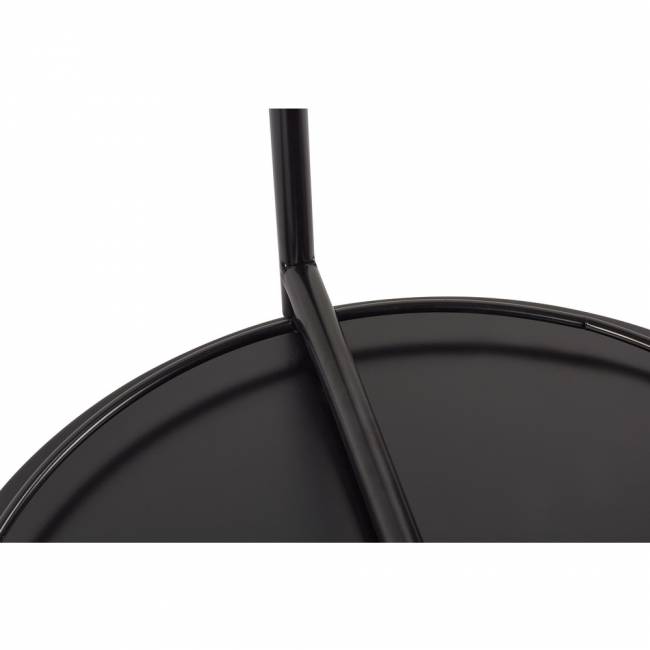 Кофейный столик Moon 45x51см, чёрный Кофейный столик Moon 45x51см, чёрный