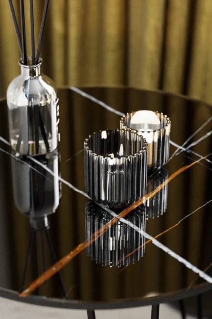 Стол журнальный "РИД Glass 530", сахара нуар/черный, матовый Стол журнальный "РИД Glass 530", сахара нуар/черный, матовый