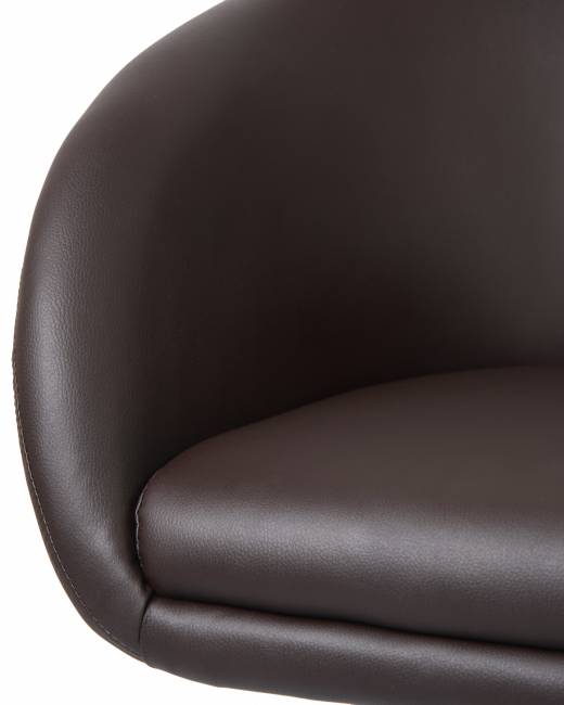 Офисное кресло для персонала DOBRIN BOBBY, коричневый