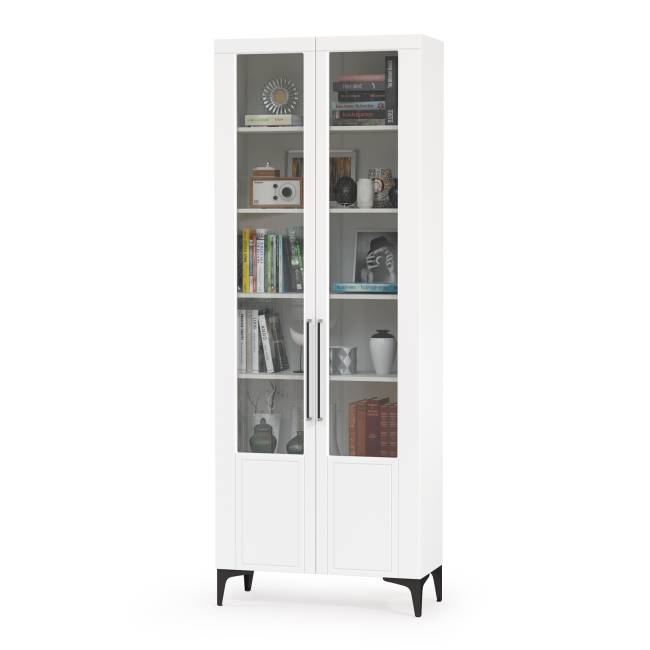 Стенка для гостиной широкая Валенсия № 103 цвет белый шагрень Стенка для гостиной широкая Валенсия № 103 цвет белый шагрень