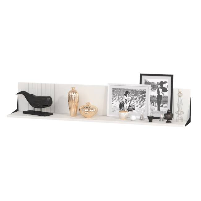 Стенка для гостиной широкая Валенсия № 103 цвет белый шагрень Стенка для гостиной широкая Валенсия № 103 цвет белый шагрень