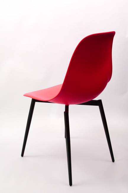 Стул Туссе чёрный /красный Стул Туссе чёрный /красный
