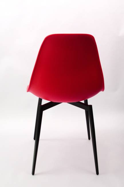 Стул Туссе чёрный /красный Стул Туссе чёрный /красный