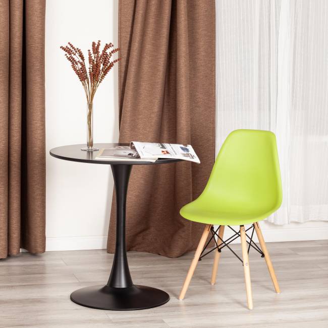 Стул CINDY (EAMES) (mod. 001) / 1 шт. в упаковке дерево бук/металл/сиденье пластик, 51x46x82.5см, оливковый 66012 Стул CINDY (EAMES) (mod. 001) / 1 шт. в упаковке дерево бук/металл/сиденье пластик, 51x46x82.5см, оливковый 66012