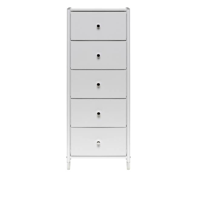 Комод Leset Хайди 5 ящиков Белый Белый Комод Leset Хайди 5 ящиков Белый Белый
