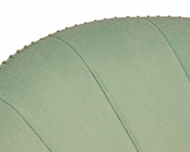 Кресло дизайнерское DOBRIN EDISON, мятный велюр (1922-8)