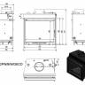 Топка с водяным контуром ANTEK/PW/8/W/DECO, змеевик