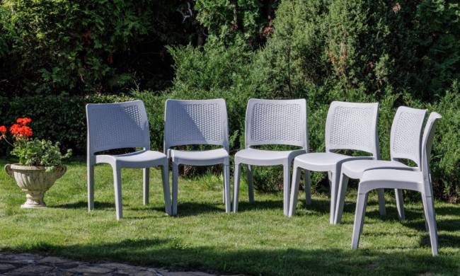 6 стульев JULY светло-серые 6 стульев JULY светло-серые