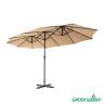 Зонт садовый Green Glade 4333 светло-коричневый с крестовиной