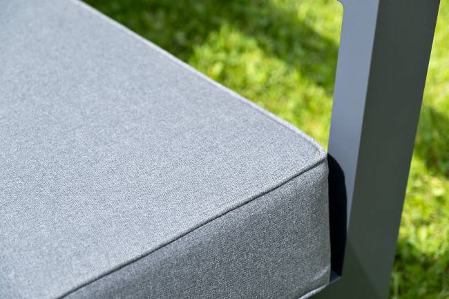 "Гранада" лаунж-зона из алюминия со столиком из HPL "Гранада" лаунж-зона из алюминия со столиком из HPL