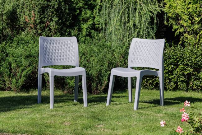 2 стула JULY светло-серые 2 стула JULY светло-серые