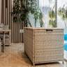 Сундук для хранения KARL 120 c колесиками бежевый