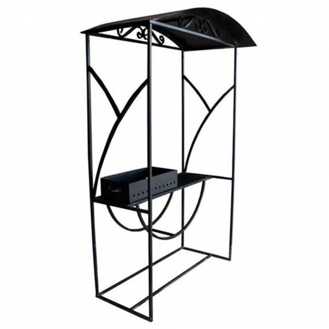 Мангал с крышей Уют  (2 уп.) арт. МС-У