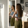 Зеркало настенное BeautyStyle 9 слоновая кость 138 см х 35 см Зеркало настенное BeautyStyle 9 слоновая кость 138 см х 35 см