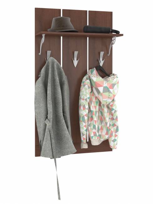 Вешалка настенная Глория 2 127 цвет дуб кальяри Вешалка настенная Глория 2 127 цвет дуб кальяри