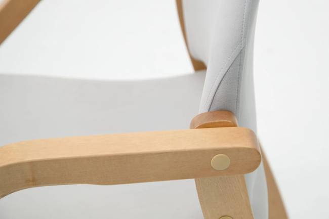 Стул-кресло Джуно 2.0 натур/серый