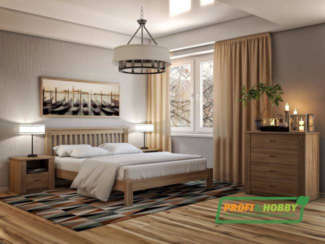 Тумба прикроватная Rino ясень, натур