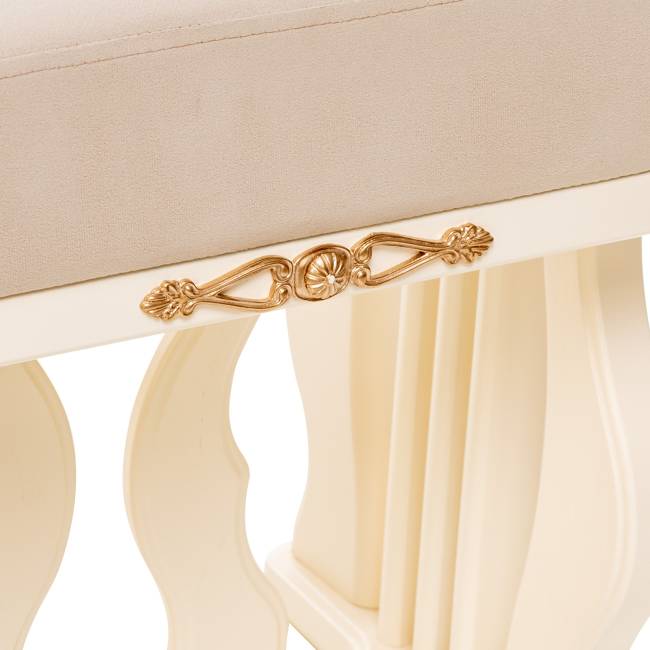 Банкетка Leset "Джульетта" Дуб шампань V18 бежевый Банкетка Leset "Джульетта" Дуб шампань V18 бежевый