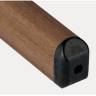 Зонт профессиональный 3х3 м Galileo Wood имитация ироко, слоновая кость 3000х3000 мм