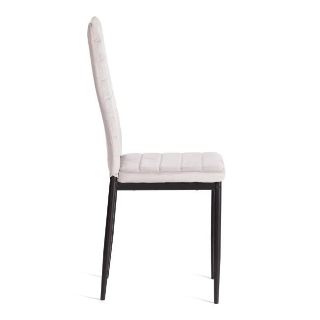 Стул Easy (mod. 24-1) / 1 шт. в упаковке металл, вельвет, 49 х 41 х 98 см, Light grey (светло-серый) HLR14 / черный Light grey (светло-серый) HLR14 / черный металл, вельвет