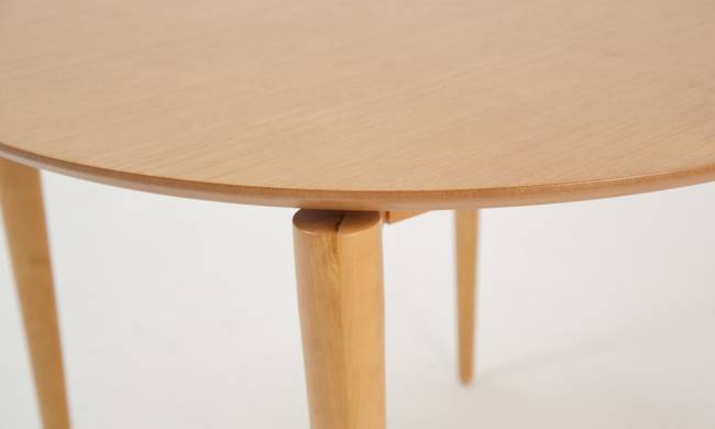 Стол Pawook К 100 натур со стульями Франк ПМ натур/бежевая рогожка