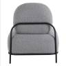 Кресло Стоун new ткань букле серый