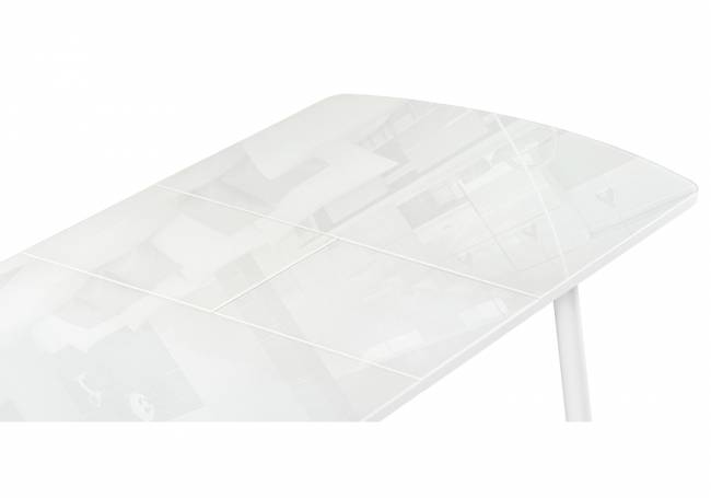 Бейкер 120(152)х70х75 белый