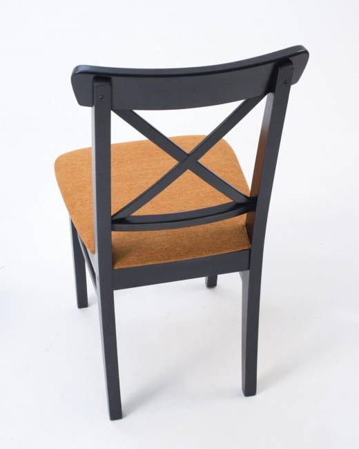 Стул Ингольф ПМ чёрный/карри