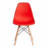 Стул CINDY (EAMES) (mod. 1801) / 1 шт. в упаковке дерево бук/металл/сиденье пластик, 45x51x82 см, Red (красный) красный дерево бук/металл/сиденье пластик