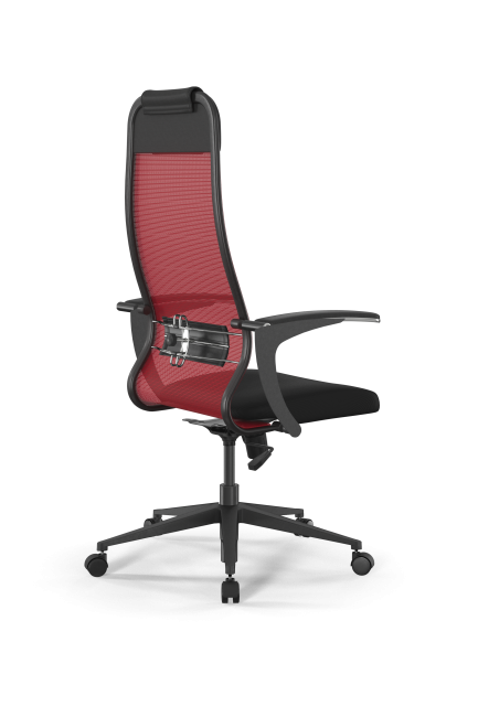 Кресло Sit 10 B1-111U - X2+UMF(X1) /Ub00/Wh00/U0mL-b(M09.B11.G19.W02), красный-черный