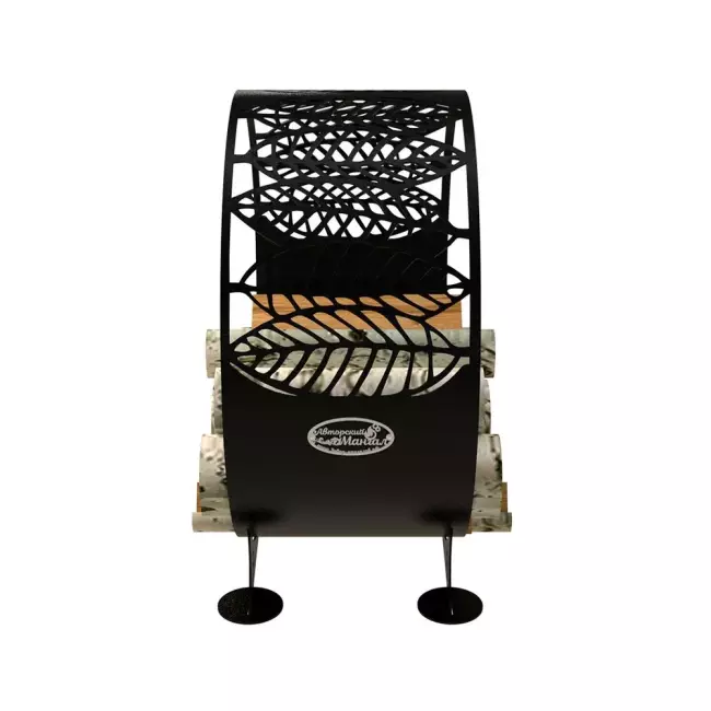 Дровница «Листья», ST3, 3 мм