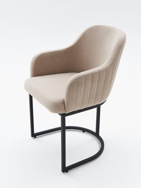 Стул Amely Beige / Black