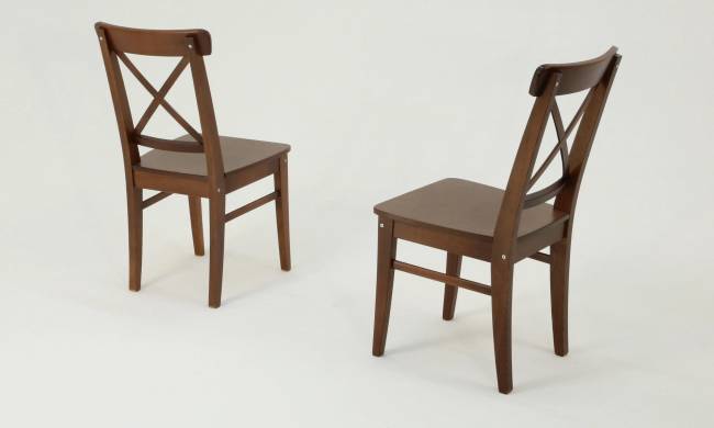 Обеденная группа Вивальди 120 со стульями Ингольф орех