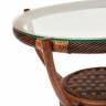 Столик кофейный Andrea ротанг, D60х50см, Pecan Washed (античн. орех) Pecan Washed (античн. орех) ротанг