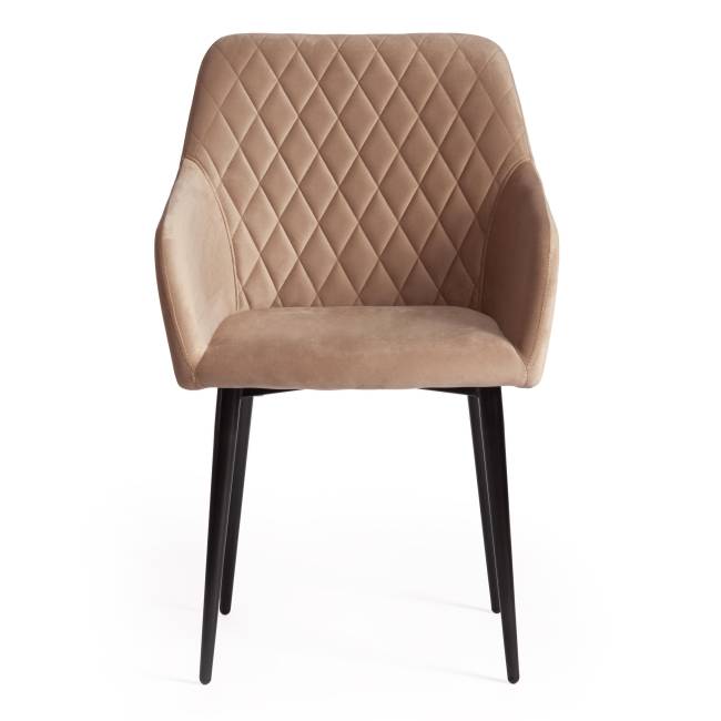 Кресло BREMO (mod. 708) ткань/металл, 58х55х83 см, высота до сиденья 48 см, бежевый barkhat 5/черный (Комплект из 4 шт.) бежевый ткань/металл Кресло BREMO (mod. 708) ткань/металл, 58х55х83 см, высота до сиденья 48 см, бежевый barkhat 5/черный (Комплект из 4 шт.) бежевый ткань/металл