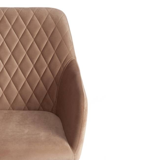 Кресло BREMO (mod. 708) ткань/металл, 58х55х83 см, высота до сиденья 48 см, бежевый barkhat 5/черный (Комплект из 4 шт.) бежевый ткань/металл Кресло BREMO (mod. 708) ткань/металл, 58х55х83 см, высота до сиденья 48 см, бежевый barkhat 5/черный (Комплект из 4 шт.) бежевый ткань/металл