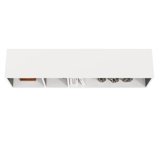 Полка Сидней 15.57 цвет белый/чёрный