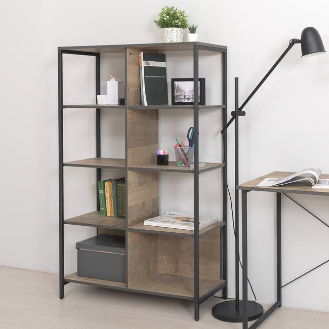 Трувор три стеллажа 13.151.02 цвет дуб гранж песочный/интра Трувор три стеллажа 13.151.02 цвет дуб гранж песочный/интра