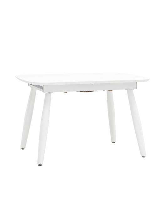 Стол обеденный Чикаго раскладной 120-160*90 белый