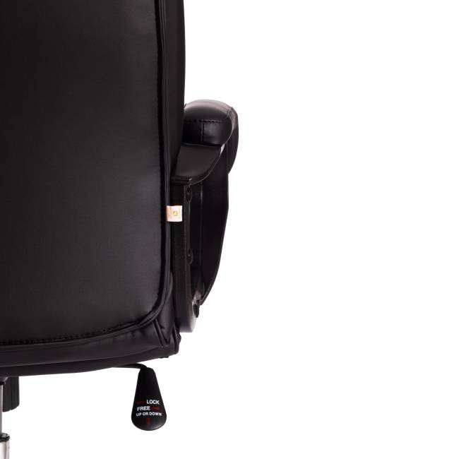 Кресло СН9944 (22) хром кож/зам, черный, 36-6 черный кож/зам Кресло СН9944 (22) хром кож/зам, черный, 36-6 черный кож/зам